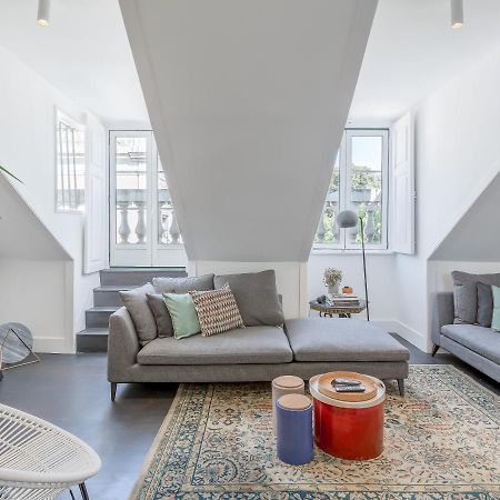 Ferienwohnung Principe Real Charming Garden View Flat At The Heart Of Lissabon Exterior foto