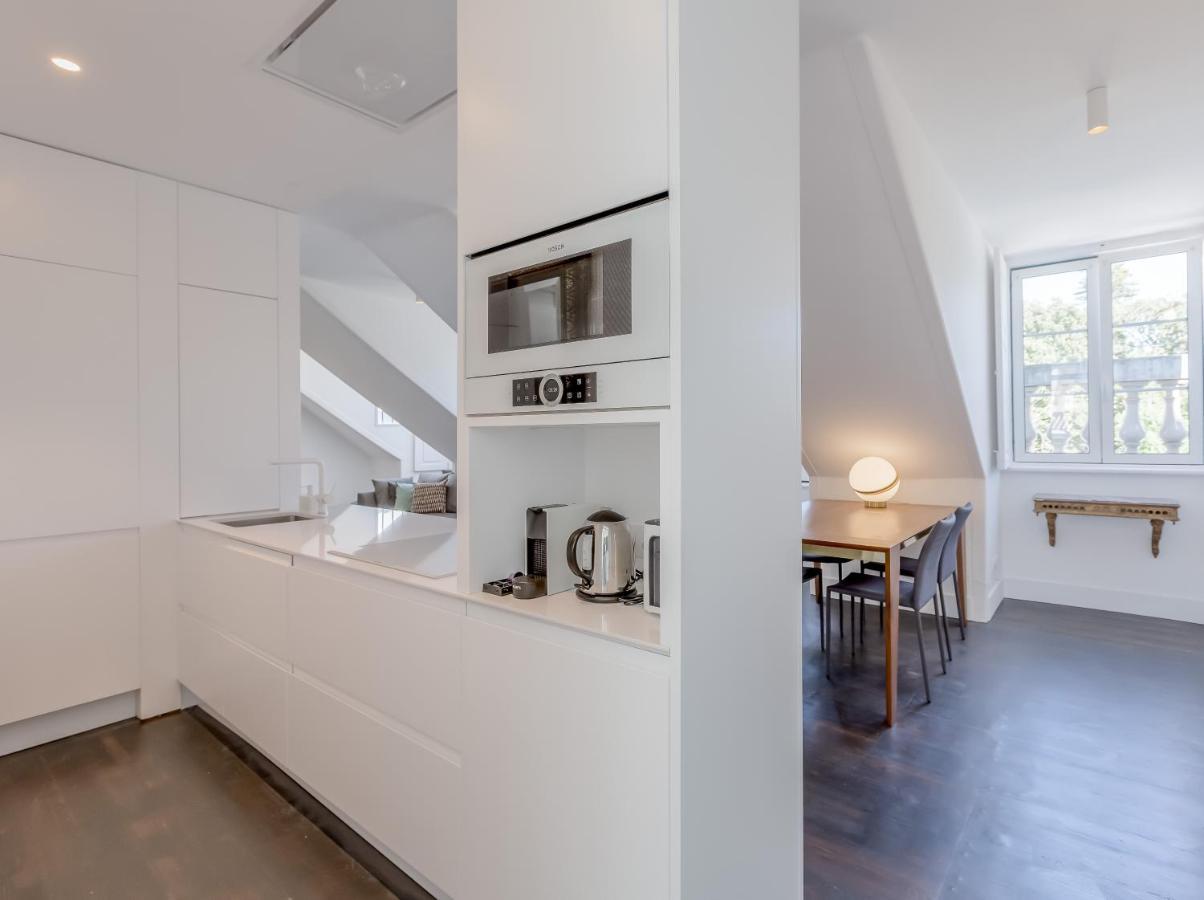 Ferienwohnung Principe Real Charming Garden View Flat At The Heart Of Lissabon Exterior foto