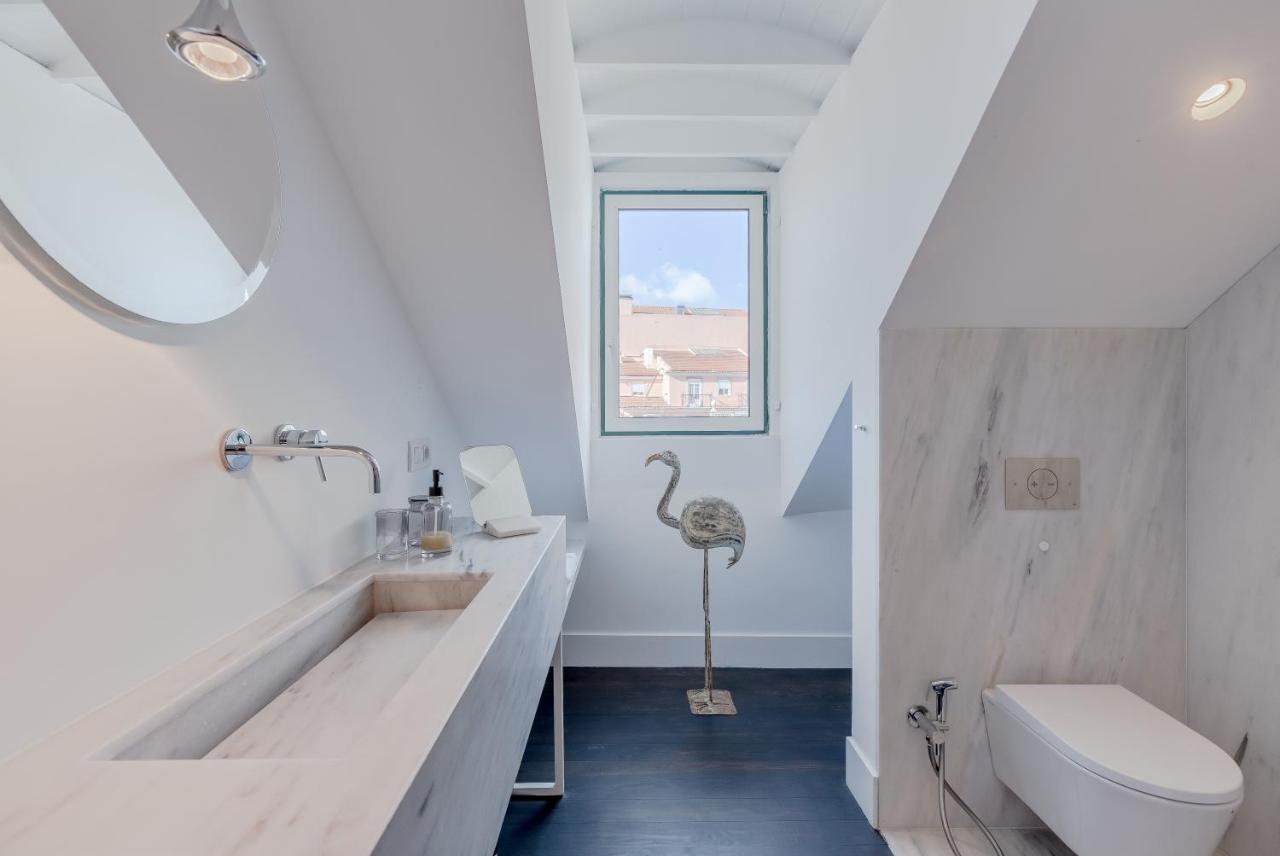 Ferienwohnung Principe Real Charming Garden View Flat At The Heart Of Lissabon Exterior foto